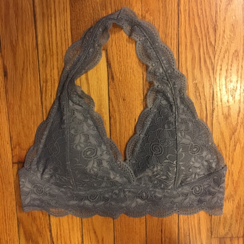 🆕NWT Gray Bralette from Aeropostale (L)
